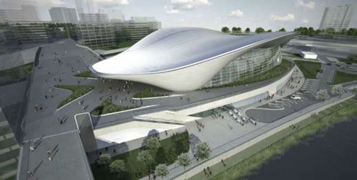 Centar za sportove na vodi po ideju Zahe Hadid 